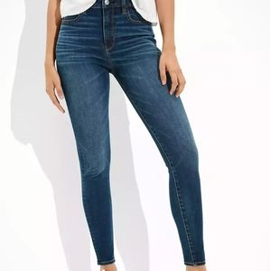 American eagle stretch skinny jeans 4 short